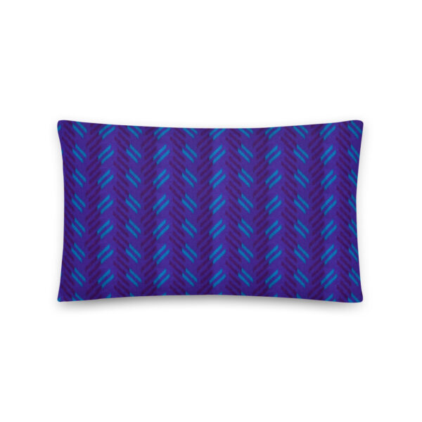 Blue Blaze Pillow - Image 3