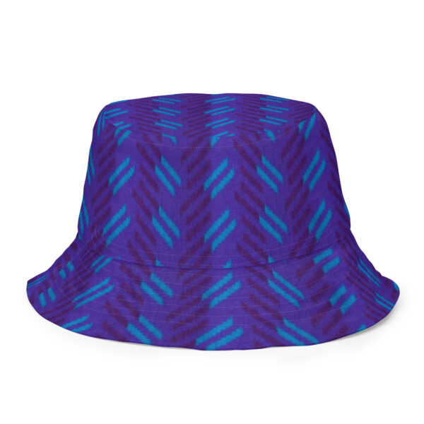 Blue Blaze Reversible Bucket Hat