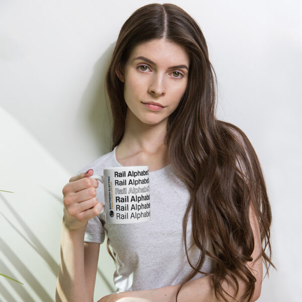 Rail Alphabet Mug