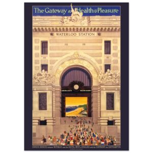 Waterloo 1922 Fine Art Poster A3 (29.7 x 42  cm)