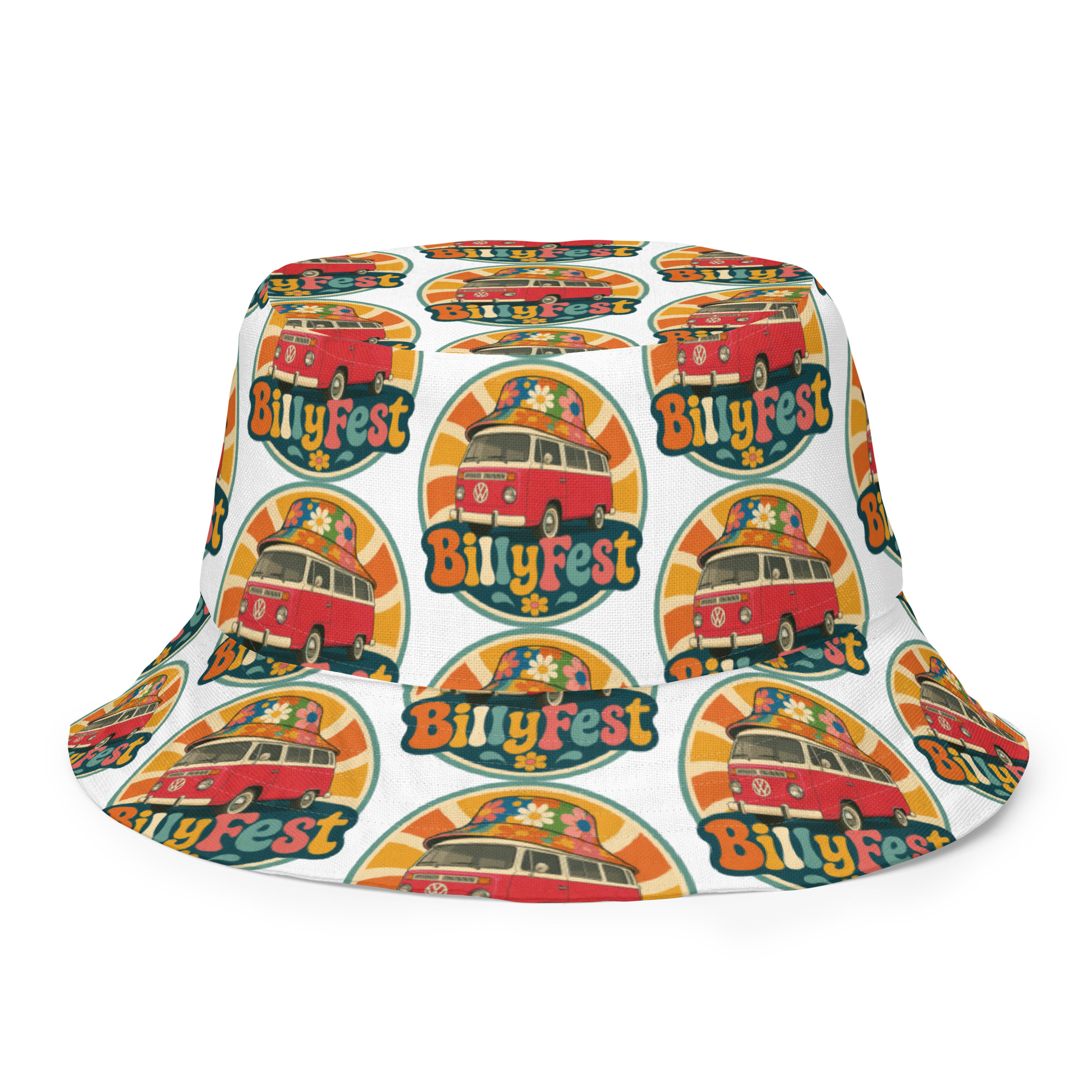 BillyFest Reversible bucket hat